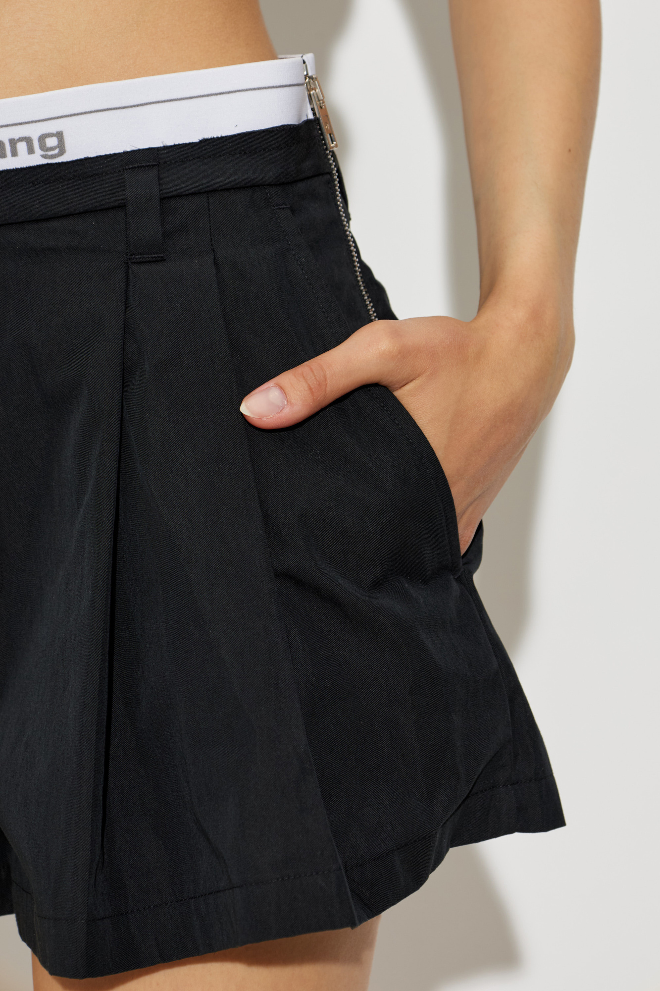 Alexander Wang Shorts with logo | Women's | Vitkac